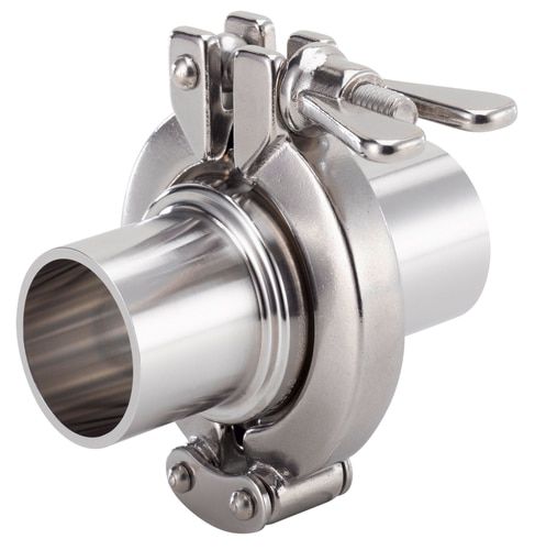 Abrazadera para tubo con perno - BBS-05 - BÜRKERT FLUID CONTROL SYSTEMS - de acero inoxidable