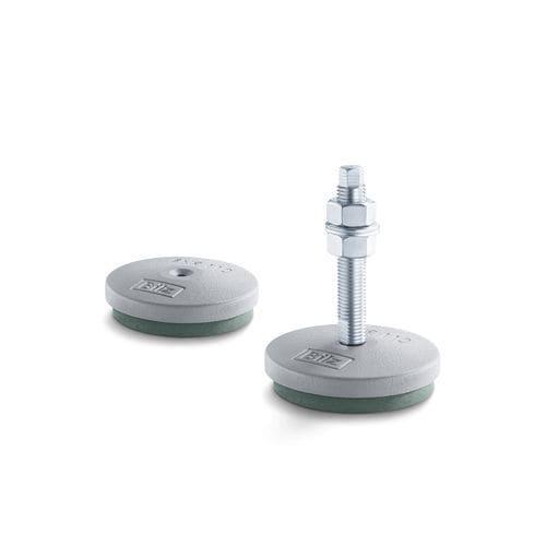 Pie de máquina - BNR / BNRS series - Bilz Vibration Technology AG - para aparato / de caucho / de nivelación