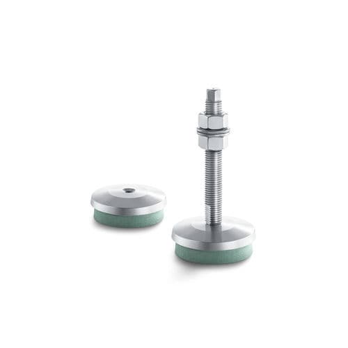 Pie de máquina - BNRV / BNRSV series - Bilz Vibration Technology AG - de acero / de acero inoxidable / de nivelación