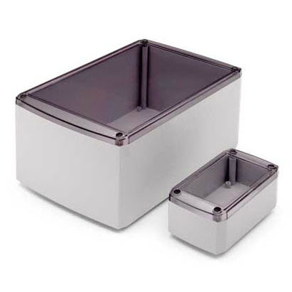 Caja de pared - 102 series - RETEX - rectangular / de policarbonato / con puerta transparente