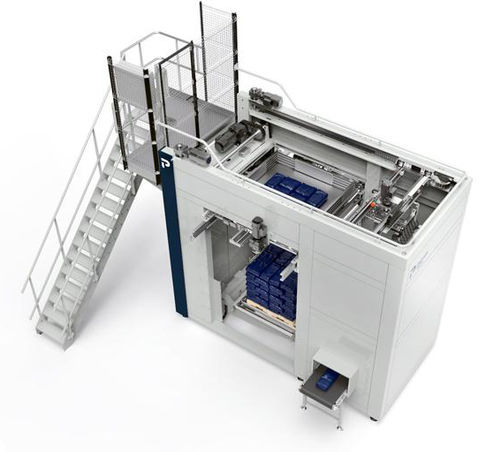 Paletizador por la parte superior - APC - Premier Tech Systems and Automation - de bolsas / industrial / compacto