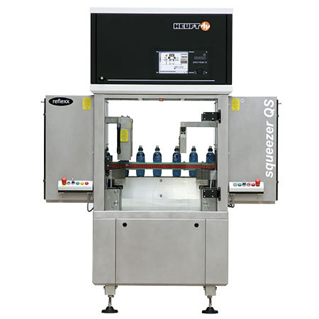 Sistema de inspección de detección de fugas - squeezer QS - HEUFT SYSTEMTECHNIK - de cierre / en línea / rápido