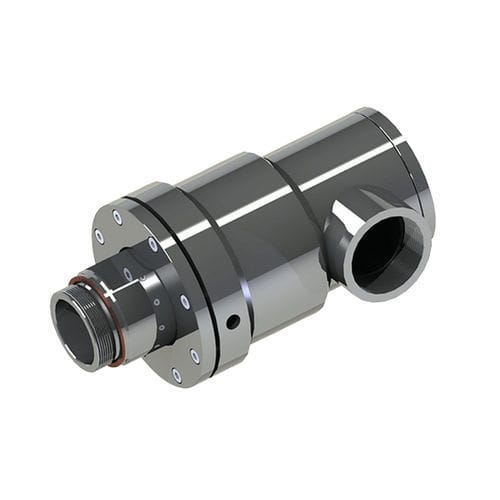 Racor giratorio para vacío - 9001 RL-MD - HAAG + ZEISSLER Maschinenelemente GmbH - para aire / de 2 pasos / de acero inoxidable
