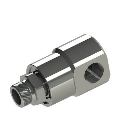 Racor hidráulico - SJN - HAAG + ZEISSLER Maschinenelemente GmbH - de rosca / de zinc / giratorio