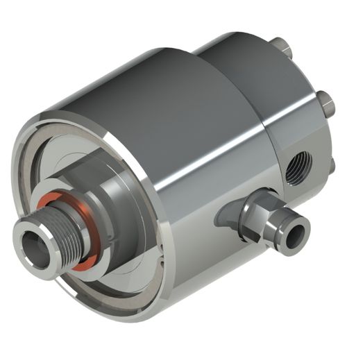 Racor giratorio para agua - 7400 - HAAG + ZEISSLER Maschinenelemente GmbH - para aceite / alimentos / de alta presión