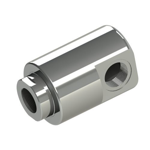 Racor hidráulico - SJC - HAAG + ZEISSLER Maschinenelemente GmbH - de rosca / de acero inoxidable / de acero