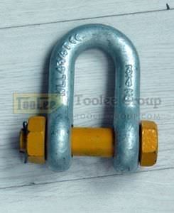 Grillete de elevación recto - 1104 series - TOOLEE INDUSTRIAL TECHNICAL INC. - con cerrojos y tuercas de seguridad