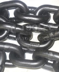 Cadena de elevación de acero - 1002-G80 - TOOLEE INDUSTRIAL TECHNICAL INC. - forjada