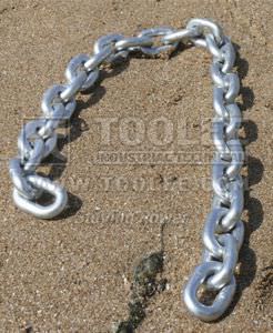 Cadena de elevación galvanizada - 1011 series - TOOLEE INDUSTRIAL TECHNICAL INC. - con eslabones redondos