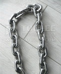 Cadena de elevación de acero inoxidable - 5190 series - TOOLEE INDUSTRIAL TECHNICAL INC. - con eslabones redondos
