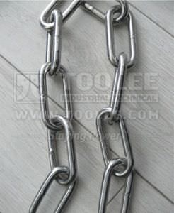 Cadena de elevación de acero inoxidable - 5192 series - TOOLEE INDUSTRIAL TECHNICAL INC. - con eslabones redondos
