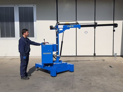 Minigrúa móvil - JT450 TR - Gruniverpal S.r.l. - telescópica / para obra / de elevación