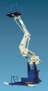 Cesta telescópica de tracción - max. 350 kg, max. 9 m | PAK series - Gruniverpal S.r.l. - eléctrica / compacta