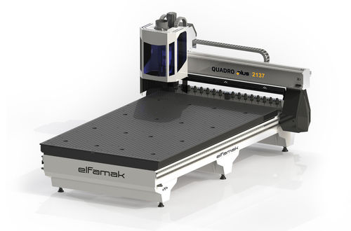 Recortadora CNC - Quadro Plus - Elfa Group - de leña / para carpintería / de pórtico