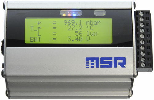 Registrador de datos de humedad - MSR255 - MSR Electronics GmbH - de aceleración / de temperatura / de luminosidad