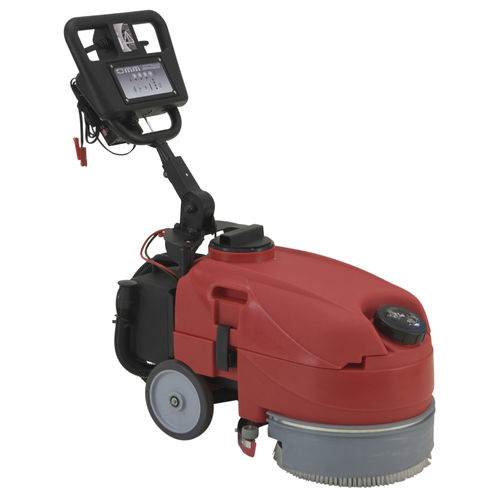 Fregadora con operador a pie - 360B MINISPEED - omm lavapavimenti - alimentada por batería