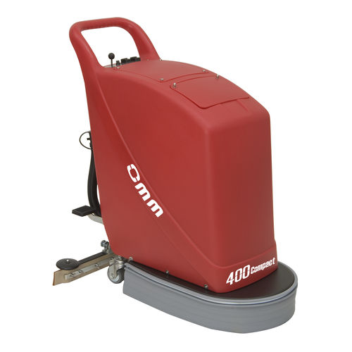 Fregadora con operador a pie - 400 COMPACT - omm lavapavimenti - alimentada por cable / compacta