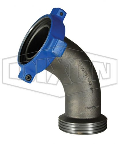 Racor hidráulico - HUMF20640045 - DIXON GROUP EUROPE - roscado / codo a 45º / de acero forjado