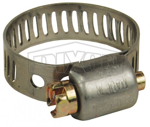 Abrazadera de apriete de acero inoxidable - M series - DIXON GROUP EUROPE - de tornillo sin fin / en miniatura