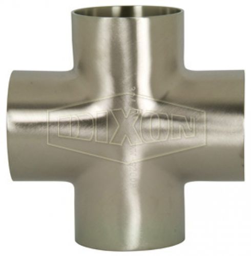 Racor hidráulico - B9WWWW-R100P - DIXON GROUP EUROPE - soldable / en cruz / de acero inoxidable