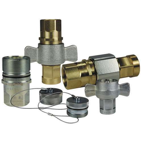 Tapón cilíndrico - W series - DIXON GROUP EUROPE - roscado / hembra / de latón