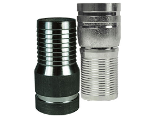 Racor de tubos flexibles - STV10CS - DIXON GROUP EUROPE - para productos químicos / roscado / de acero al carbono
