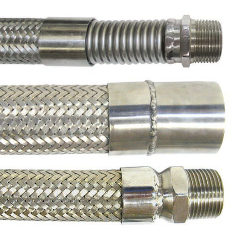 Manguera para productos químicos - ADFLEX - DIXON GROUP EUROPE - para aire comprimido / para vapor / de metal