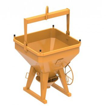 Cubo para hormigón octogonal - TE PF - Secatol SAS - de fondo abrible