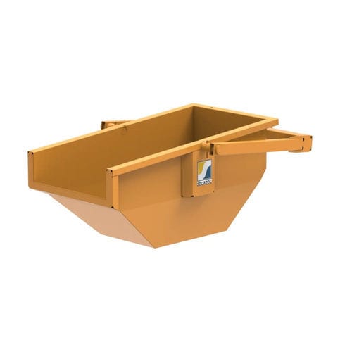 Cubilote para tierra y escombros de metal - AUTOVID PA - Secatol SAS - trapezoidal