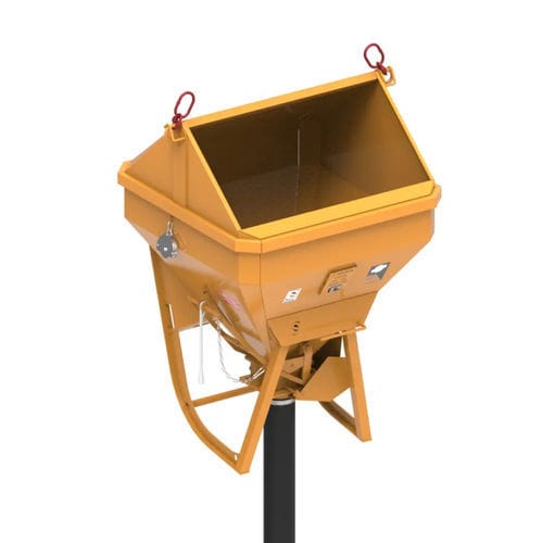 Cubo para hormigón cónico - TUC PF - Secatol SAS - de fondo abrible