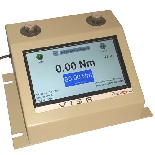 Medidor de par de sobremesa - One-Too - para llave dinamométrica / para calibración / para ajuste de par