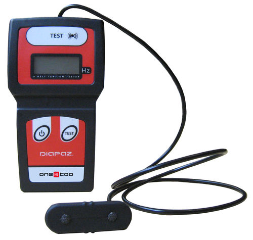 Aparato de medición de tensión de correa - Diapaz &reg; - One-Too - digital / sin contacto / de microondas