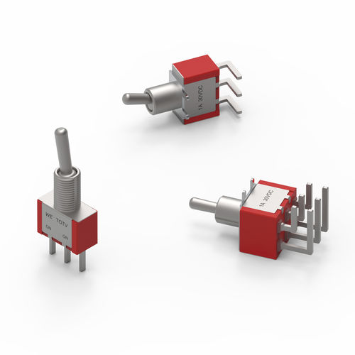 Interruptor basculante - WS-TOTV - Würth Elektronik eiSos - SPDT