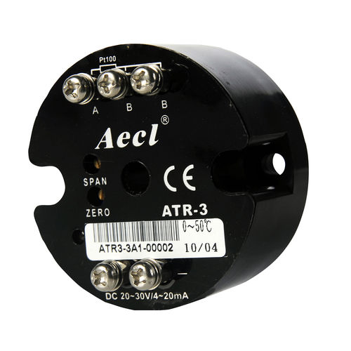 Transmisor de temperatura 2 hilos - ATR-3 - Autotronic Enterprise Co., Ltd. (Aecl) - en cabeza de sonda / Pt100 / de resistencia