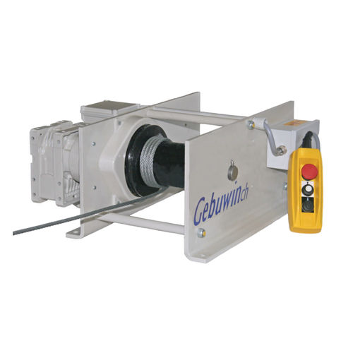 Cabrestante eléctrico - EW125-3200 - Gebuwin - de elevación / compacto / de tornillo sin fin