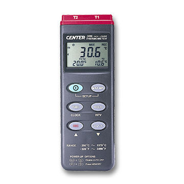Termómetro de infrarrojos - 306 - CENTER TECHNOLOGY - digital / °C / °F