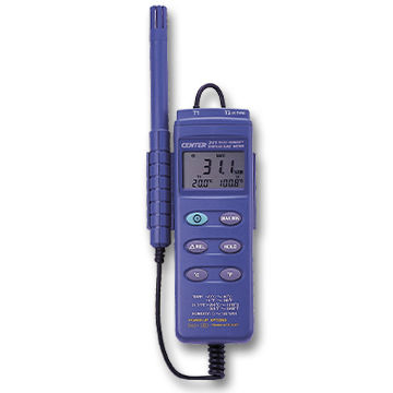 Higrómetro industrial - 311 - CENTER TECHNOLOGY - digital / portátil / temperatura