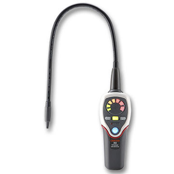 Detector de fugas de gases refrigerantes - 382 - CENTER TECHNOLOGY - con sensor semiconductor / portátil / por aspiración