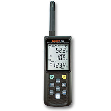 Termo-higrómetro digital - 522 - CENTER TECHNOLOGY - sin cable / portátil / temperatura