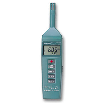 Termo-higrómetro digital - 315 - CENTER TECHNOLOGY - portátil / temperatura / humedad relativa