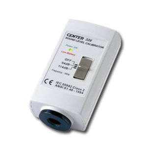 Calibrador de nivel del sonido - 326 - CENTER TECHNOLOGY - para sonómetro / portátil