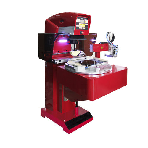 Máquina de tampografía de tintero cerrado - EVO ROTARY TABLE - GTO - monocroma / rotativa