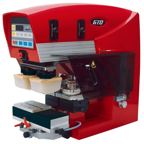 Máquina de tampografía de tintero cerrado - BICO EVO B - GTO - de 2 colores / electroneumática
