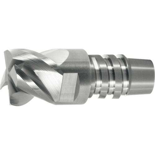 Fresa de dos cortes - 210200 series - Garant - carburo sólido / de tiempos de trabajo / de ranurado