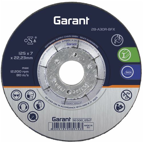 Disco para desbarbar - 560010 series - Garant