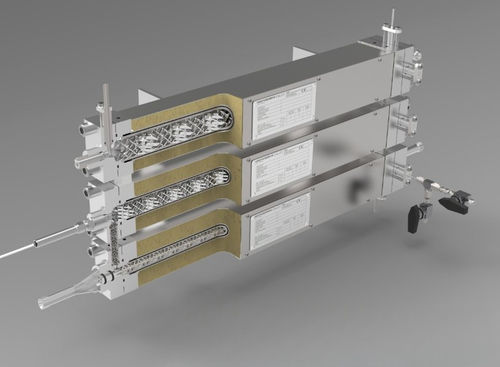 Reactor de cama fija - Fluitec mixing + reaction solutions AG - para la industria farmacéutica / con mezclador / modular