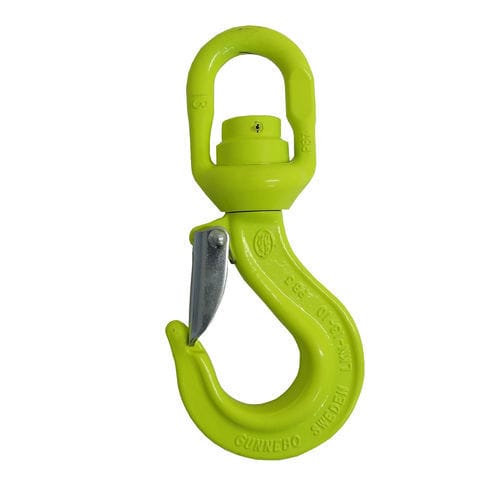 Gancho de elevación - LKNK series - Gunnebo Industrier AB - con giro de 360º / con ojal / de rodamiento