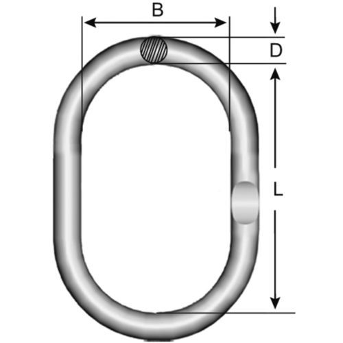 Anilla oval para eslinga de cadenas - Gunnebo Industrier AB