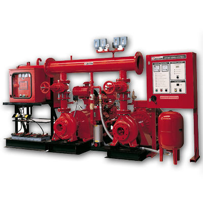 Grupo de bombeo centrífugo - NFPA 20 - Bombas Ideal - de agua / autocebante / estacionario
