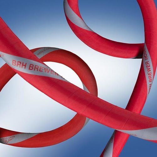 Ensamblaje de tubo flexible de uso alimentario - Versilon® BRH - Saint-Gobain Performance Plastics - Process System - de media presión